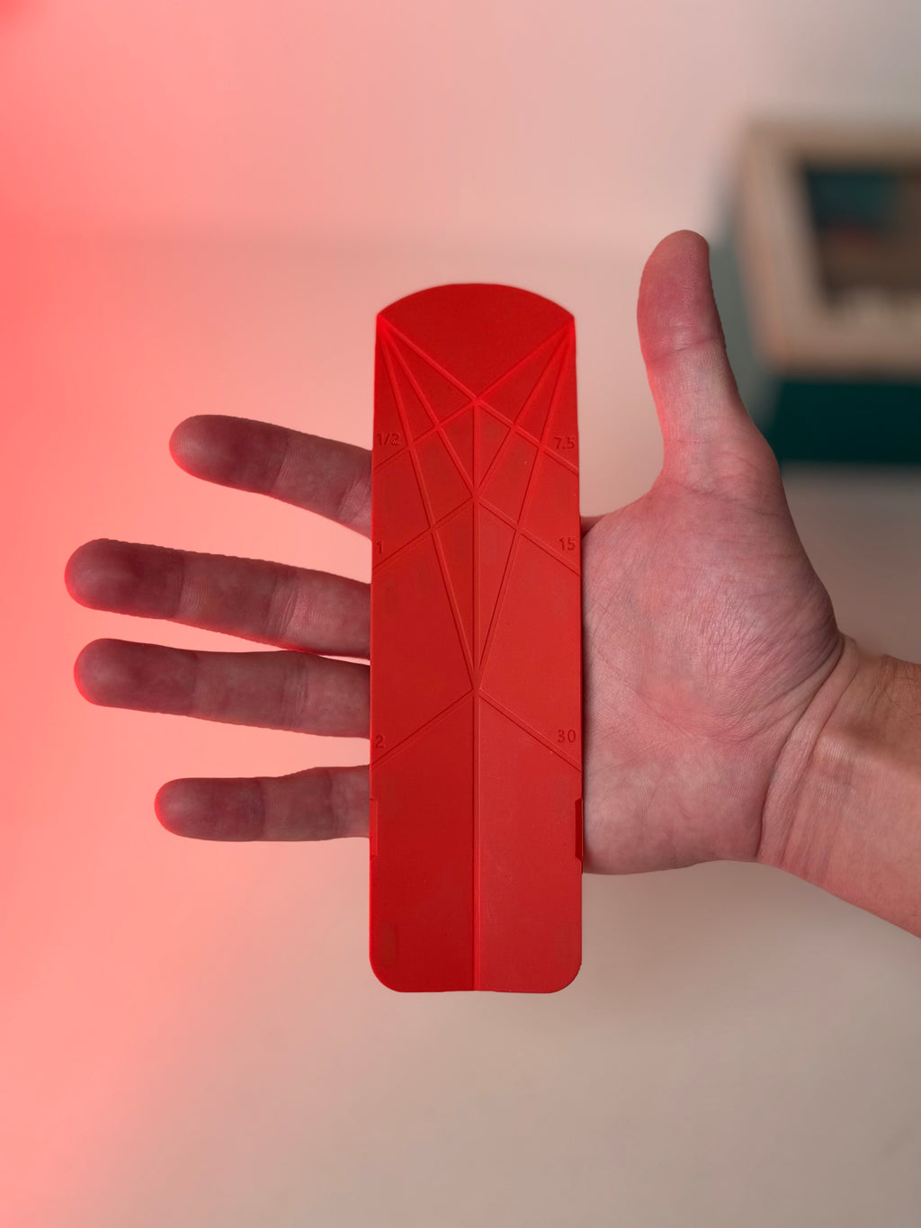 the flat 3-in-1 measuring spoon